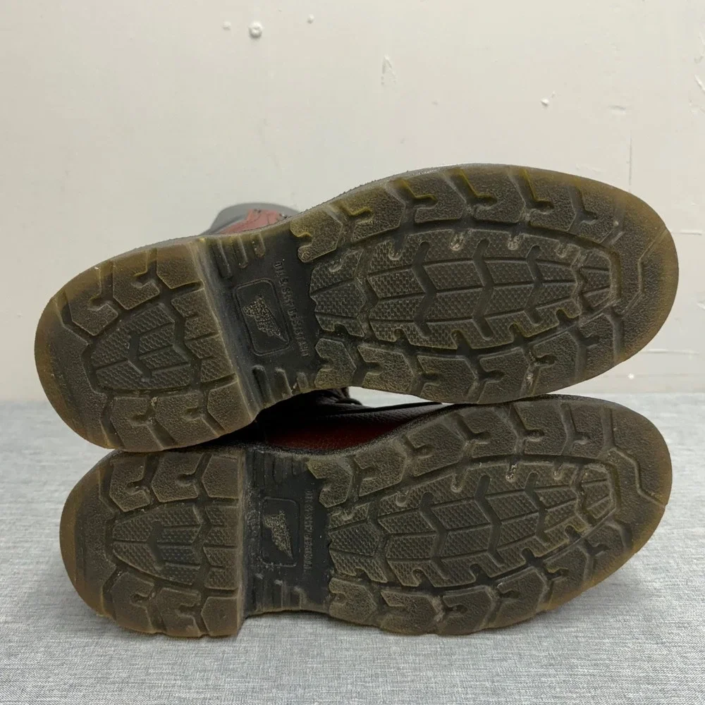 Red Wing Work Boots Mens 8 D Brown 2408 Steel Toe EH Leather 8